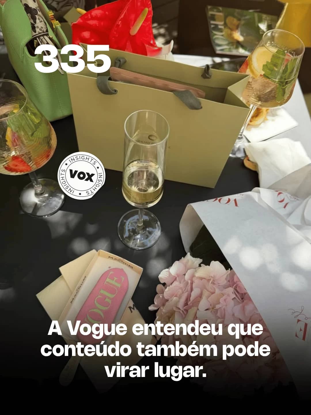 Daily Drop #335: Vogue Cafe: Marcas de Mídia Viram Plataformas de Experiência