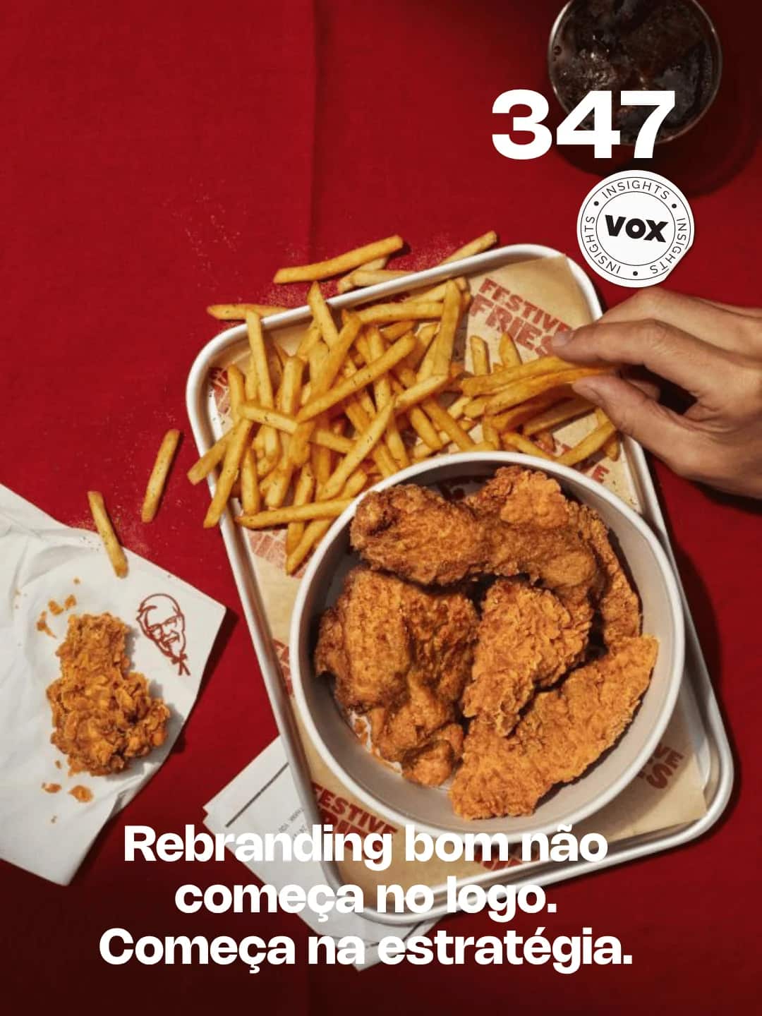 Daily Drop #347: KFC Redesenha Relevância Via Branding Integrado